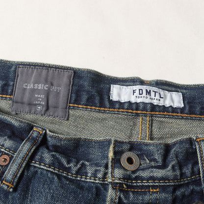 25AW ダメージリペア加工 デニムパンツ(CLASSIC STRAIGHT DENIM CS131)