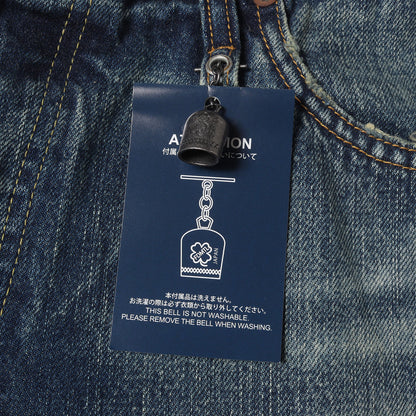25AW ダメージリペア加工 デニムパンツ(CLASSIC STRAIGHT DENIM CS131)