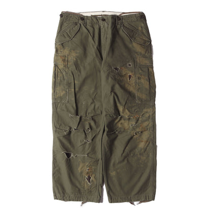 25SS ダメージリペア加工 M-51 ミリタリー カーゴパンツ(AN337 M-51 DAMAGED FIELD CARGO PANTS)