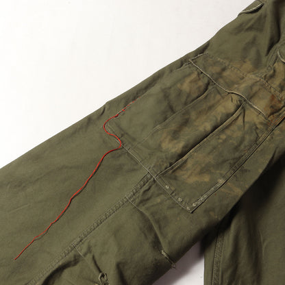 25SS ダメージリペア加工 M-51 ミリタリー カーゴパンツ(AN337 M-51 DAMAGED FIELD CARGO PANTS)