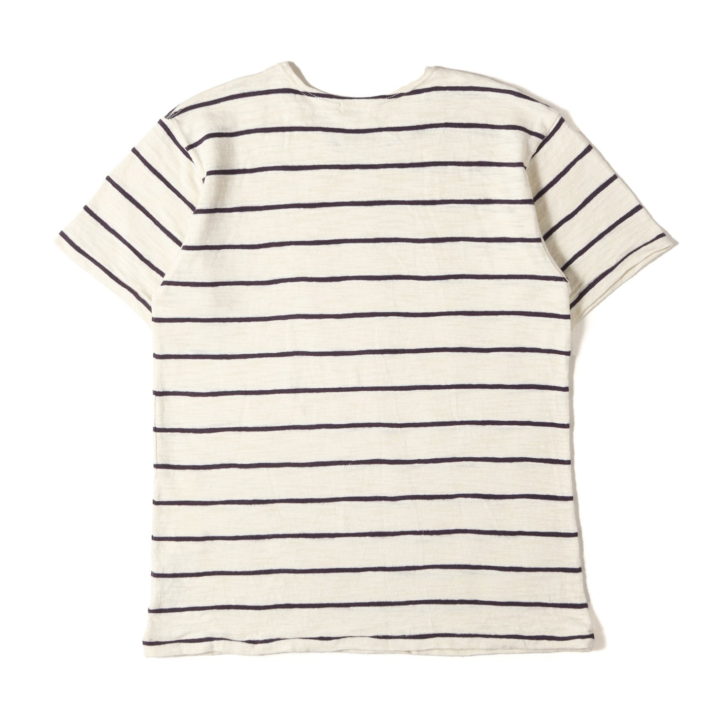 DUCK DIGGER コットンスラブ ヘビー ボーダー Tシャツ (S/S BORDER T-SHIRTS)