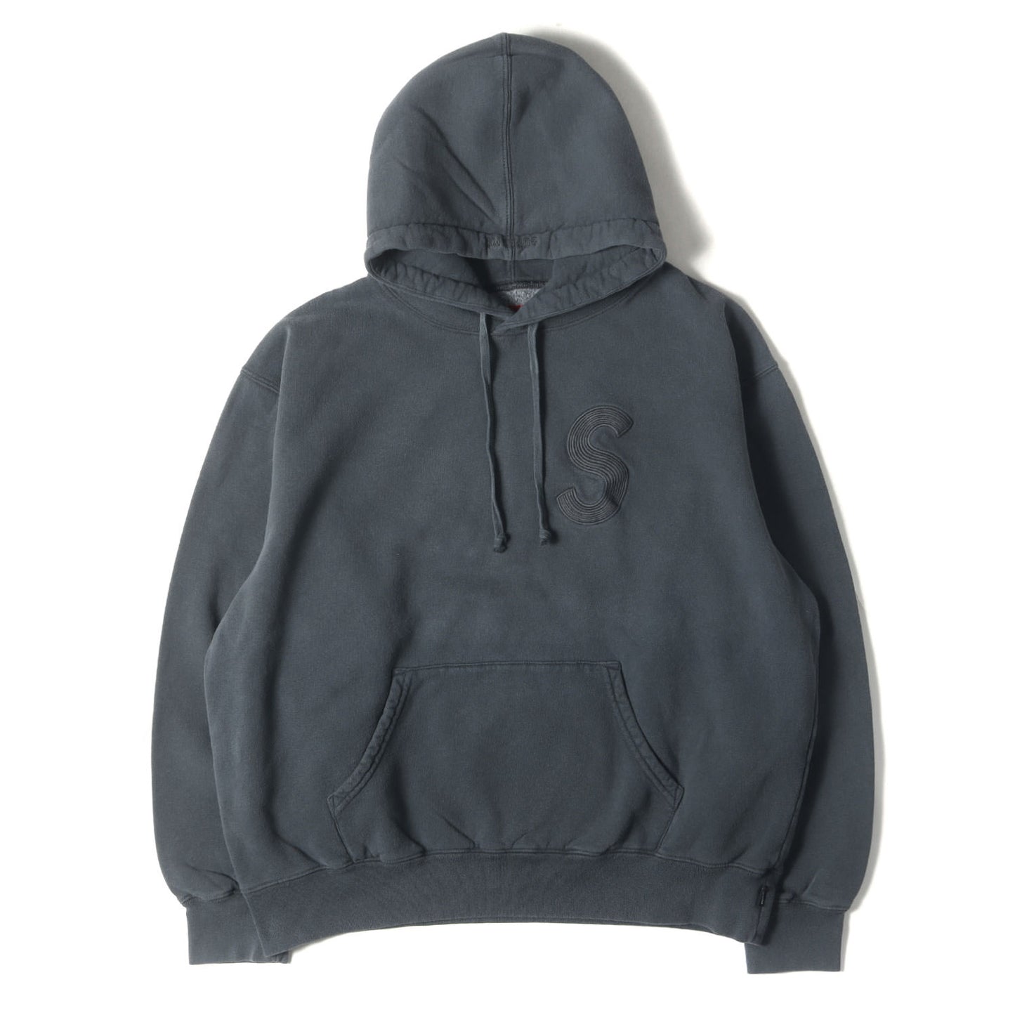23SS オーバーダイ加工 Sロゴ スウェットパーカー(Overdyed S Logo Hooded Sweatshirt)