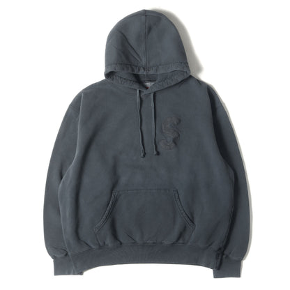 23SS オーバーダイ加工 Sロゴ スウェットパーカー(Overdyed S Logo Hooded Sweatshirt)