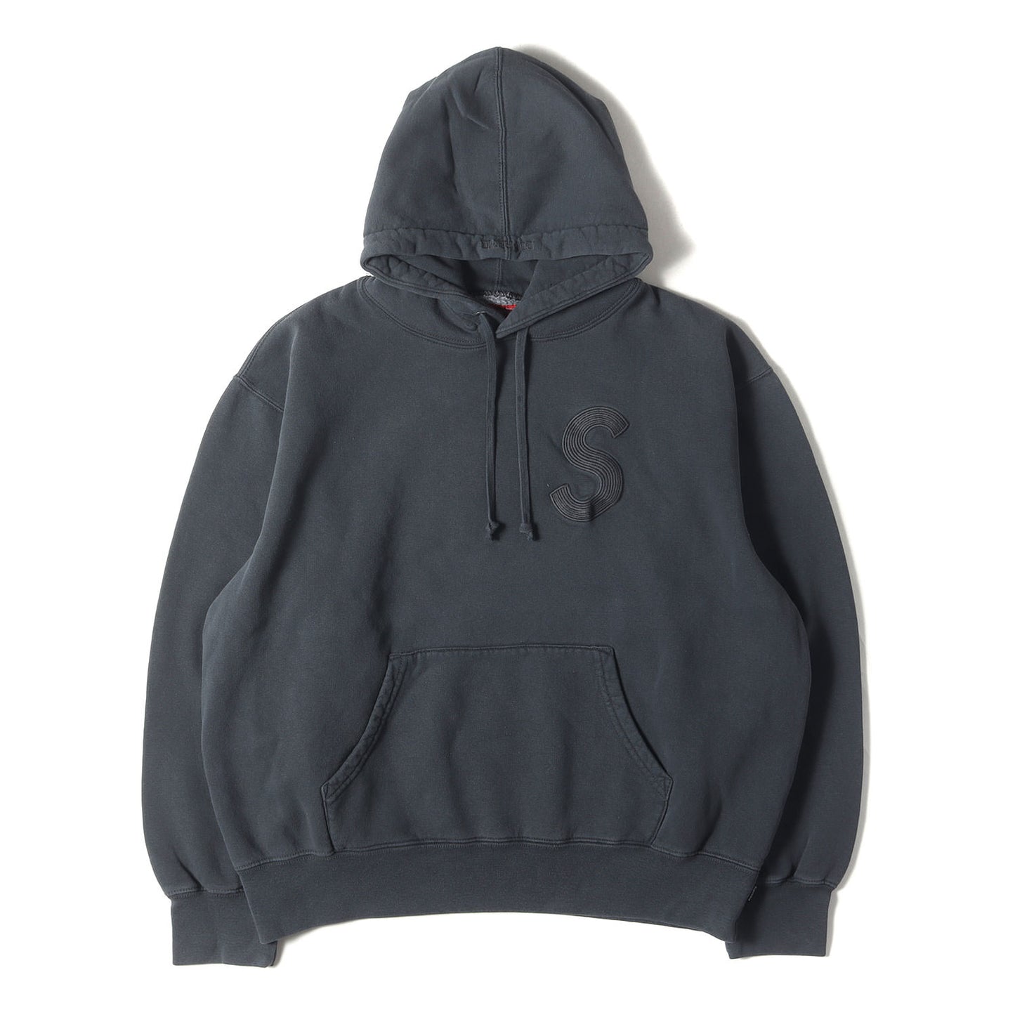23SS オーバーダイ加工 Sロゴ スウェットパーカー(Overdyed S Logo Hooded Sweatshirt)