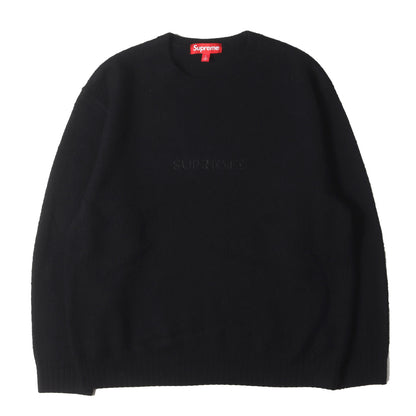 21AW ブランドロゴ ブラッシュド ニットセーター(Pilled Sweater)