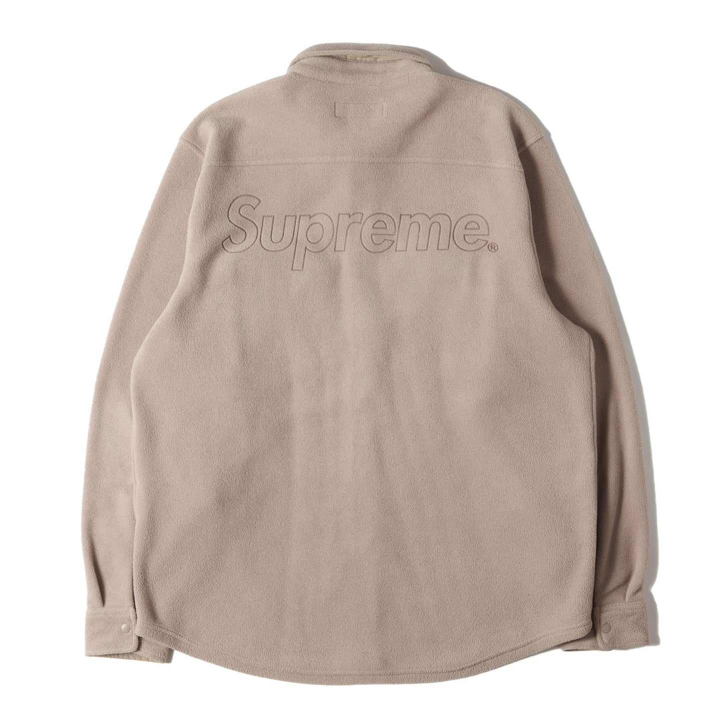 23AW バックロゴ ポーラテックフリース シャツ(Polartec Shirt)