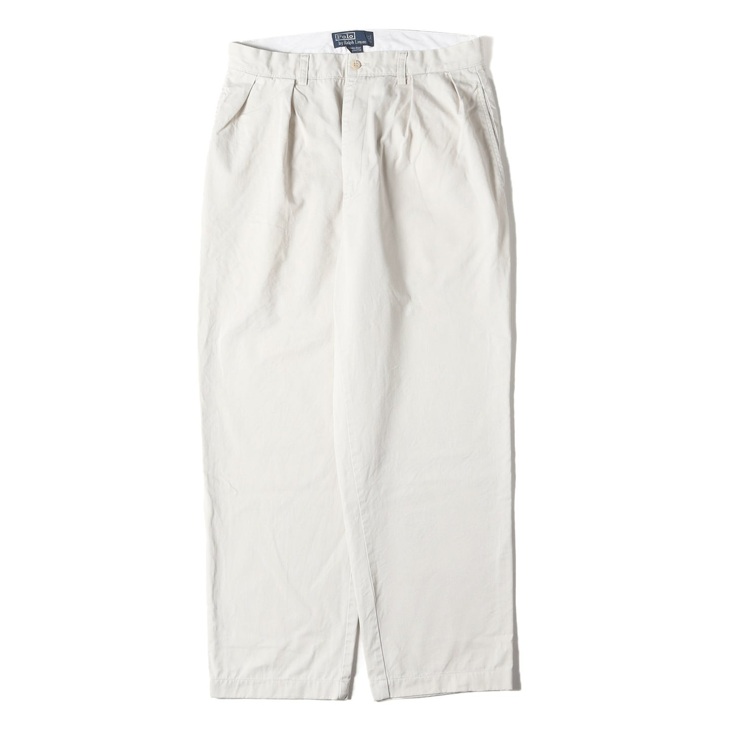 90s ツータック コットン チノパンツ (POLO CHINO ANDREW PANT)