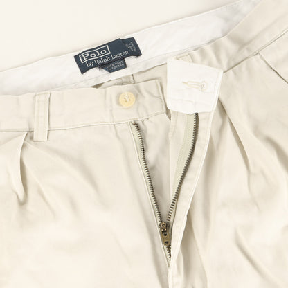 90s ツータック コットン チノパンツ (POLO CHINO ANDREW PANT)