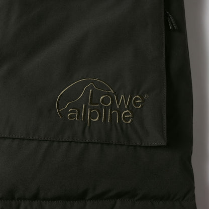 フードファー付き ポリコットン ダウンジャケット / Lowe alpine silvermark シルバーマーク