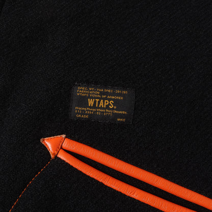 ×Harris Tweed メルトン バーシティジャケット / スタジャン(VARSITY JACKET)