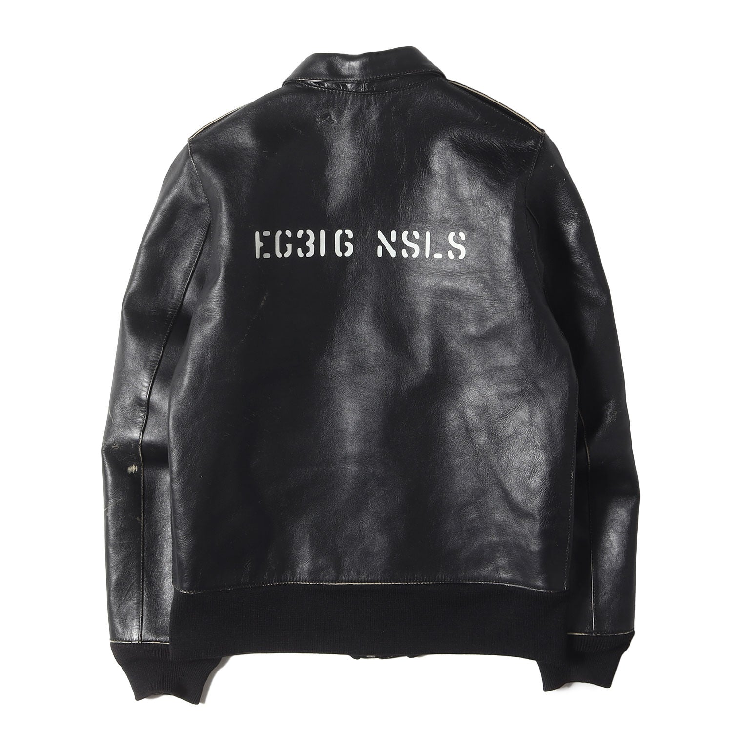 COOTIE ホースハイド A-2 フライトジャケット　L ホースハイドレザー A-2 フライトジャケット - ブランド古着の通販