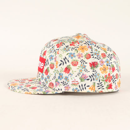 ×NEW ERA ×Liberty フローラル柄 BOXロゴ ベースボールキャップ(Liberty Floral Box Logo New Era)