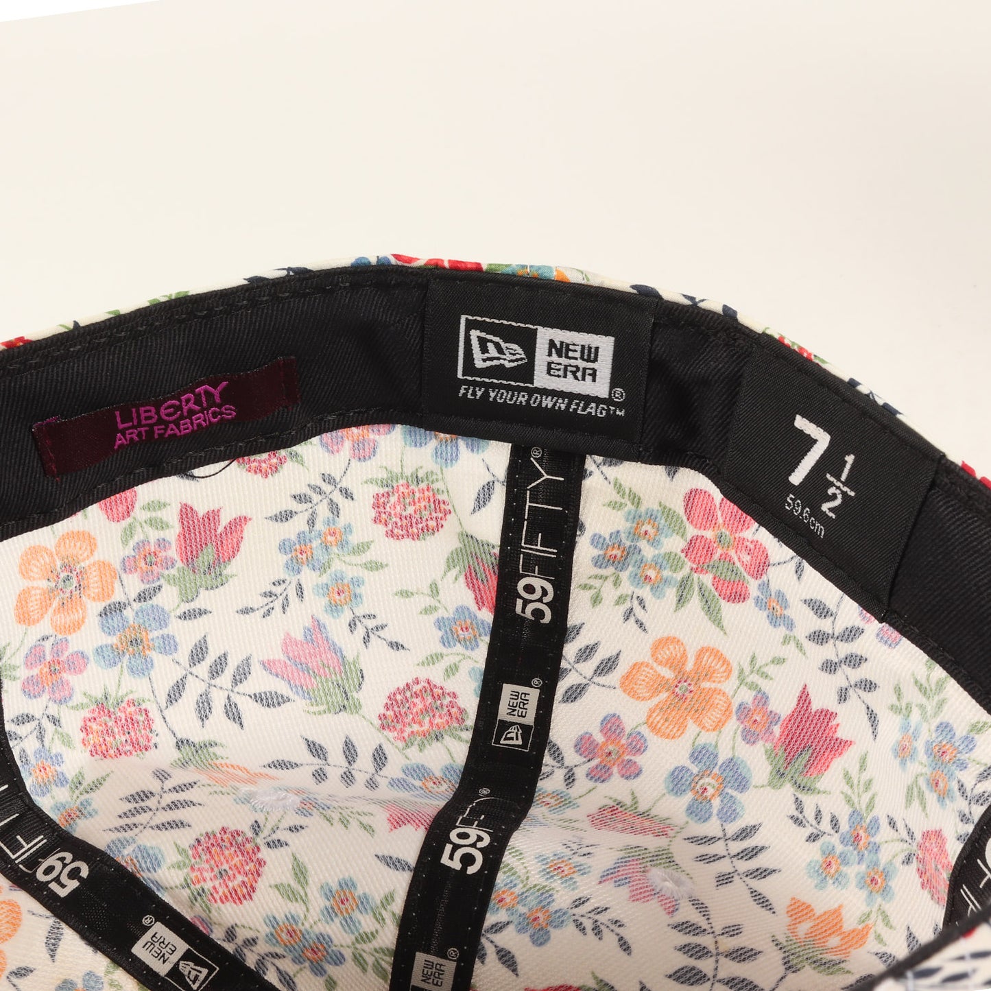 ×NEW ERA ×Liberty フローラル柄 BOXロゴ ベースボールキャップ(Liberty Floral Box Logo New Era)