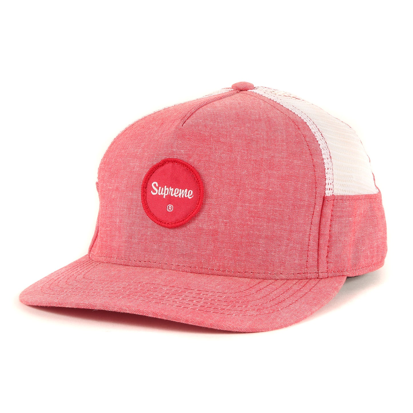 00s ロゴパッチ シャンブレー サイドメッシュキャップ