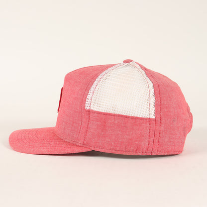 00s ロゴパッチ シャンブレー サイドメッシュキャップ