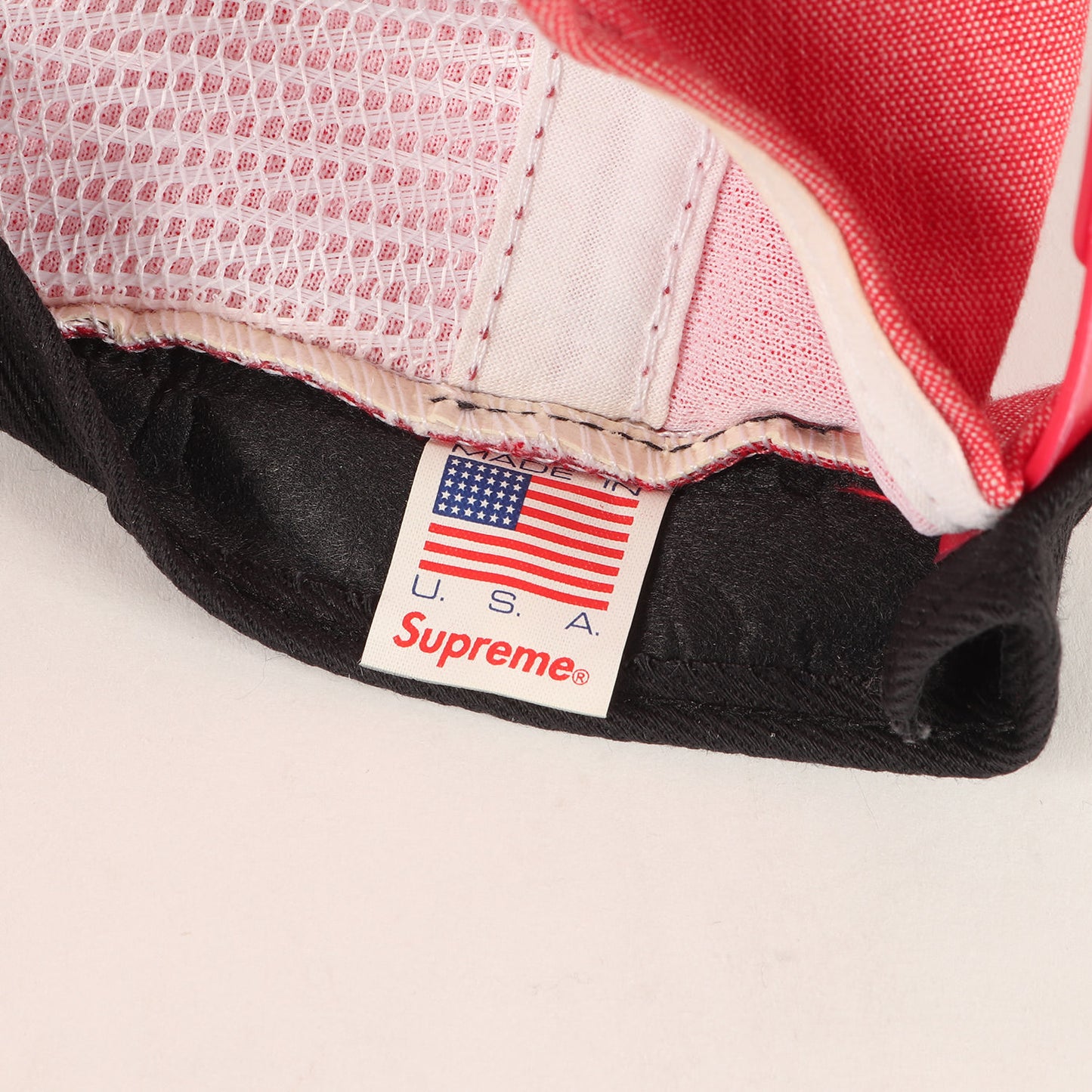 00s ロゴパッチ シャンブレー サイドメッシュキャップ