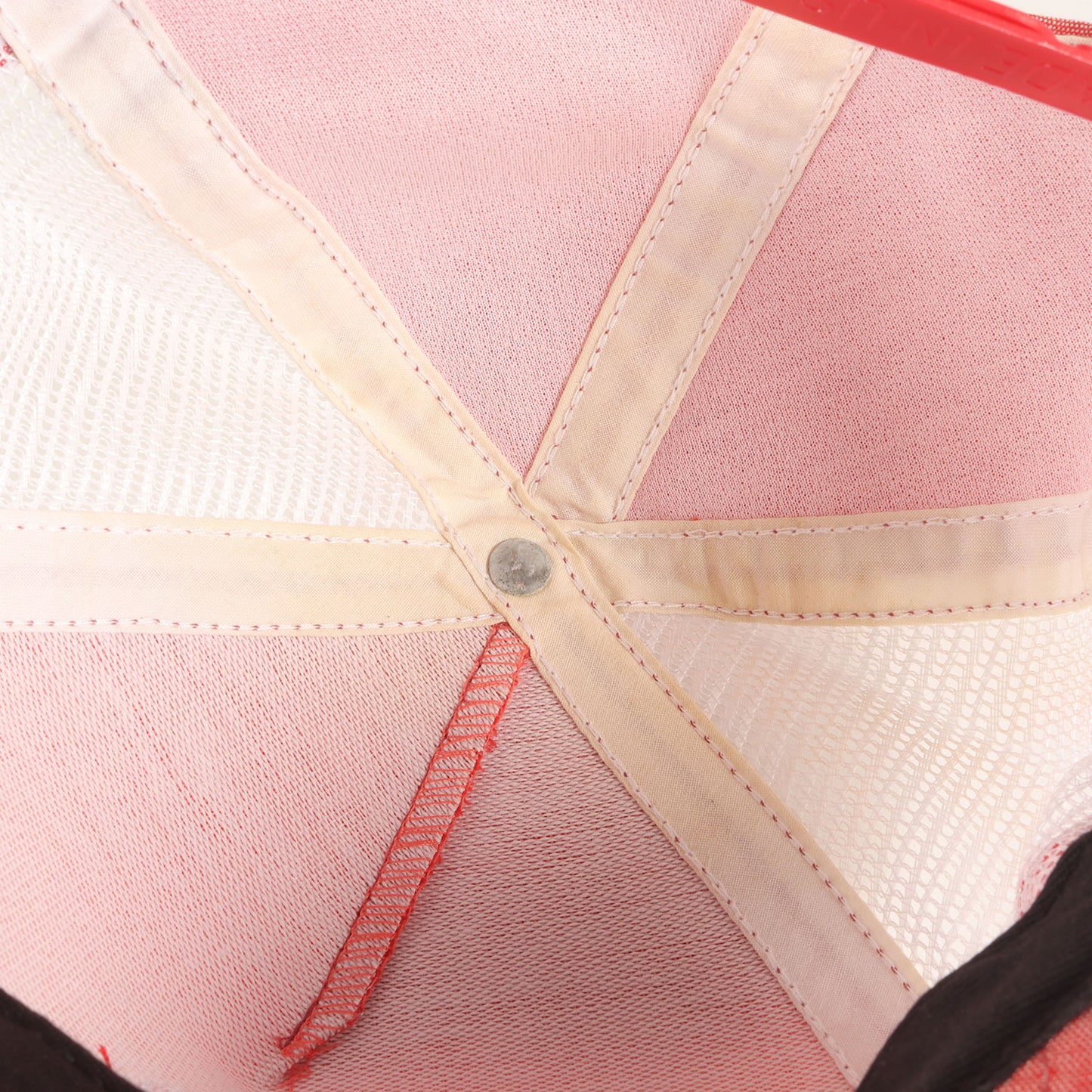 00s ロゴパッチ シャンブレー サイドメッシュキャップ