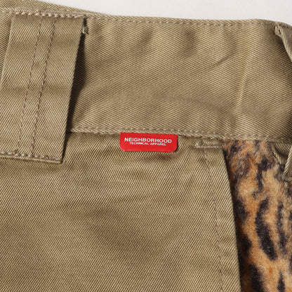 レオパード コンビ ワーク チノパンツ(TWO-TONE / C-PT)