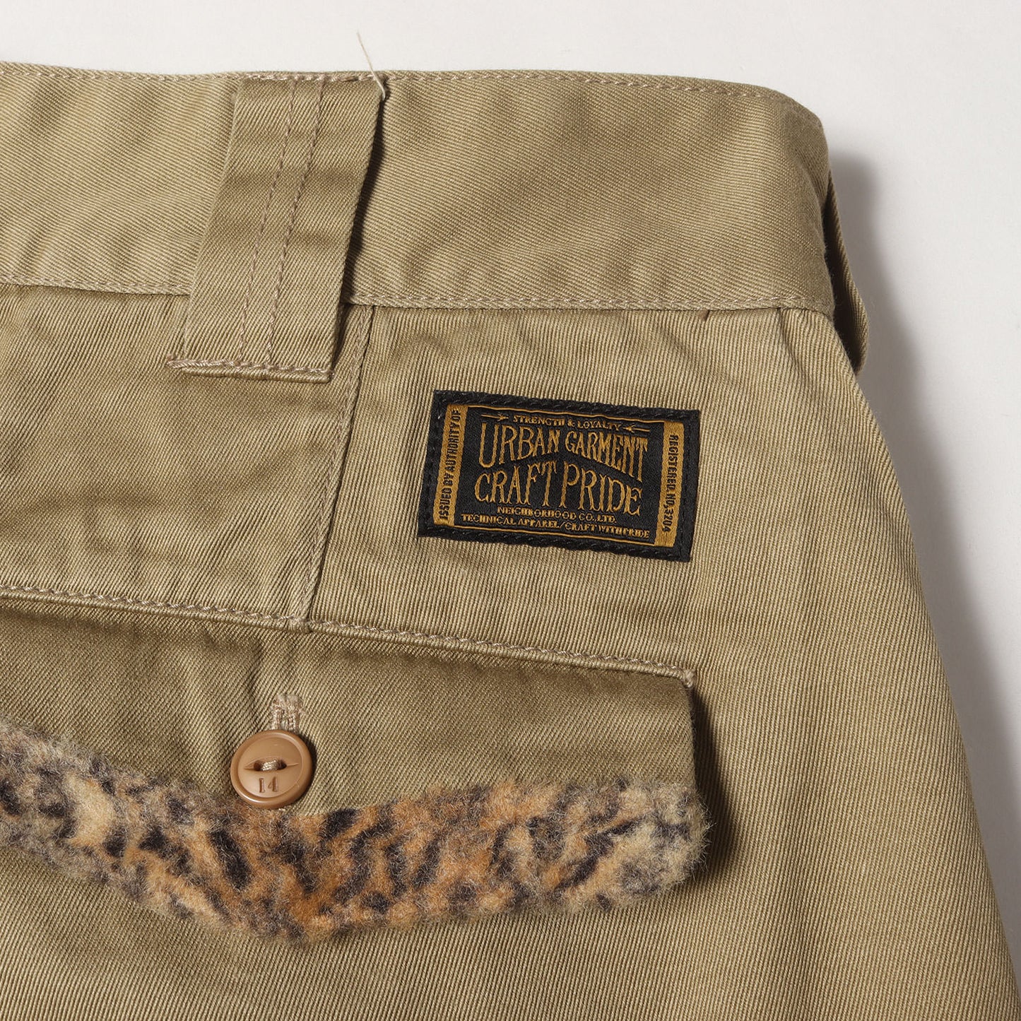 レオパード コンビ ワーク チノパンツ(TWO-TONE / C-PT)