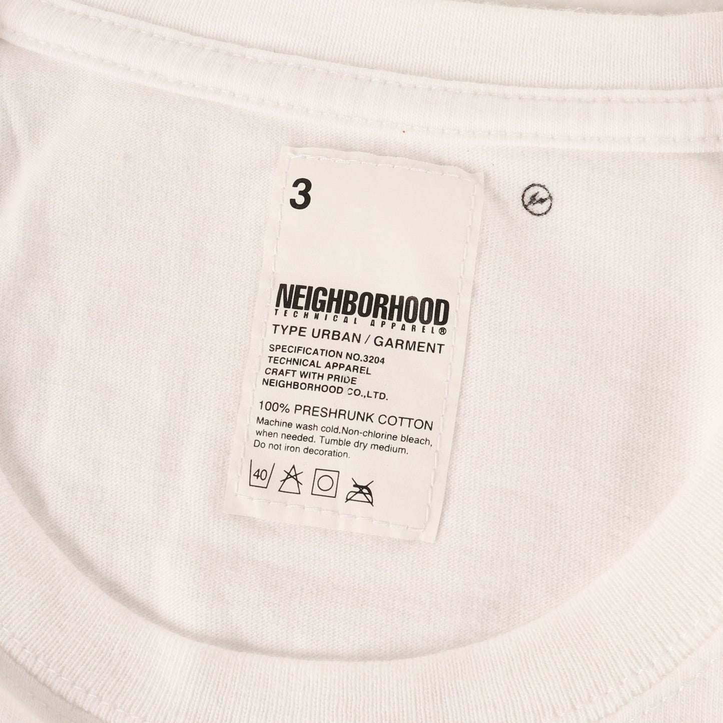 00s ×fragment design メッセージロゴ Tシャツ
