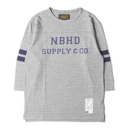 ナンバリングロゴ 7分袖 フットボール Tシャツ(UP SET. FB / ECR-CREW. 3Q)