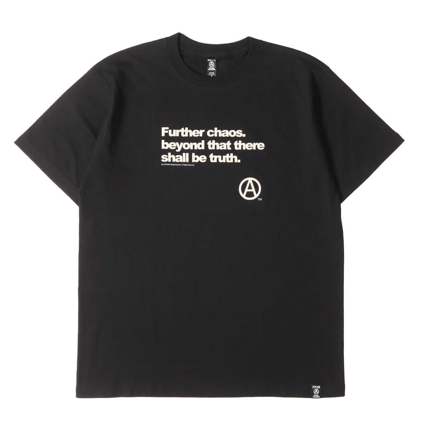 メッセージロゴ クルーネック Tシャツ