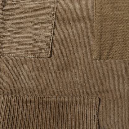 パッチワーク コーデュロイ 5ポケットパンツ