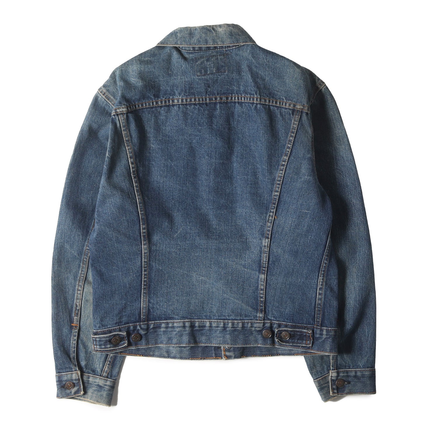 [ケアタグ付き 良サイズ] 70s 70505-0217 Big E 4th デニムジャケット / ボタン裏刻印524 BigE赤タブ