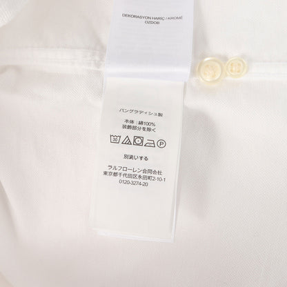 [現行モデル] ポニー刺繍 オックスフォード コットン BD 半袖 ボタンシャツ