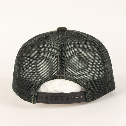 ワッペン付き トラッカー メッシュキャップ(T-TRUCKER CAP MESH T/C)