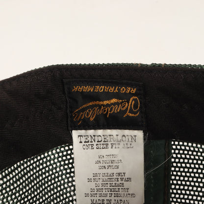 ワッペン付き トラッカー メッシュキャップ(T-TRUCKER CAP MESH T/C)