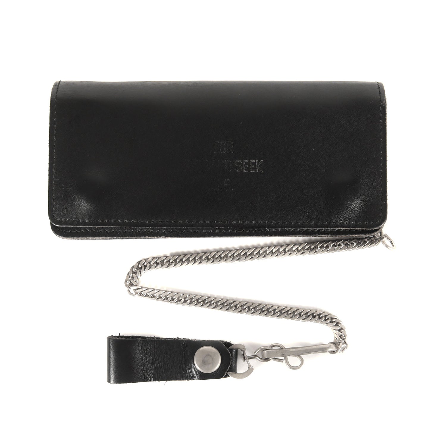 ウォレットチェーン付き レザー トラッカーウォレット / 長財布(HS LEATHER WALLET)