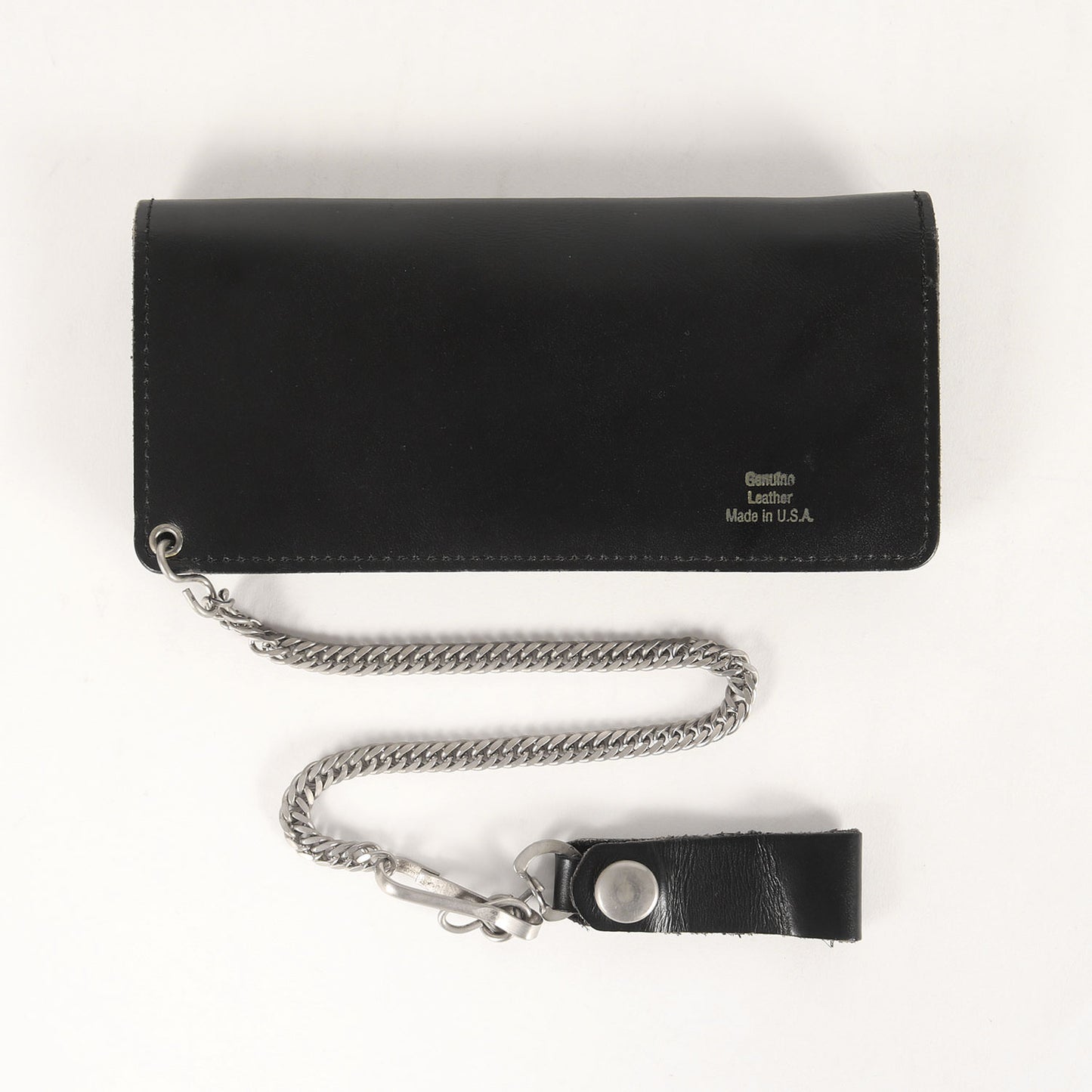 ウォレットチェーン付き レザー トラッカーウォレット / 長財布(HS LEATHER WALLET)