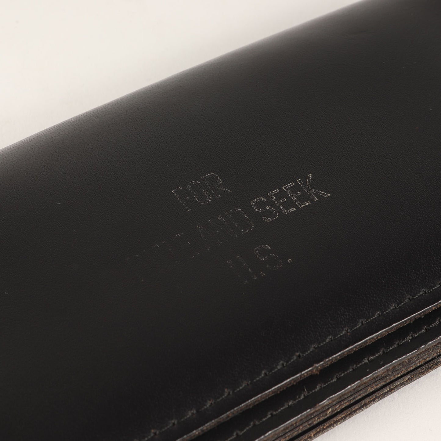 ウォレットチェーン付き レザー トラッカーウォレット / 長財布(HS LEATHER WALLET)
