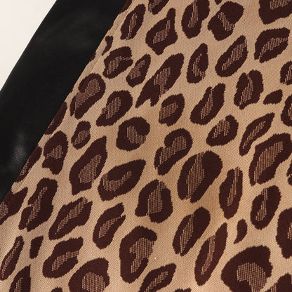 ×BEAMS レオパード柄 ジャージ トラックジャケット & ショーツ セットアップ