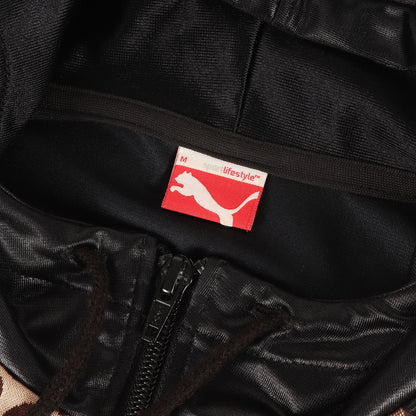 ×BEAMS レオパード柄 ジャージ トラックジャケット & ショーツ セットアップ