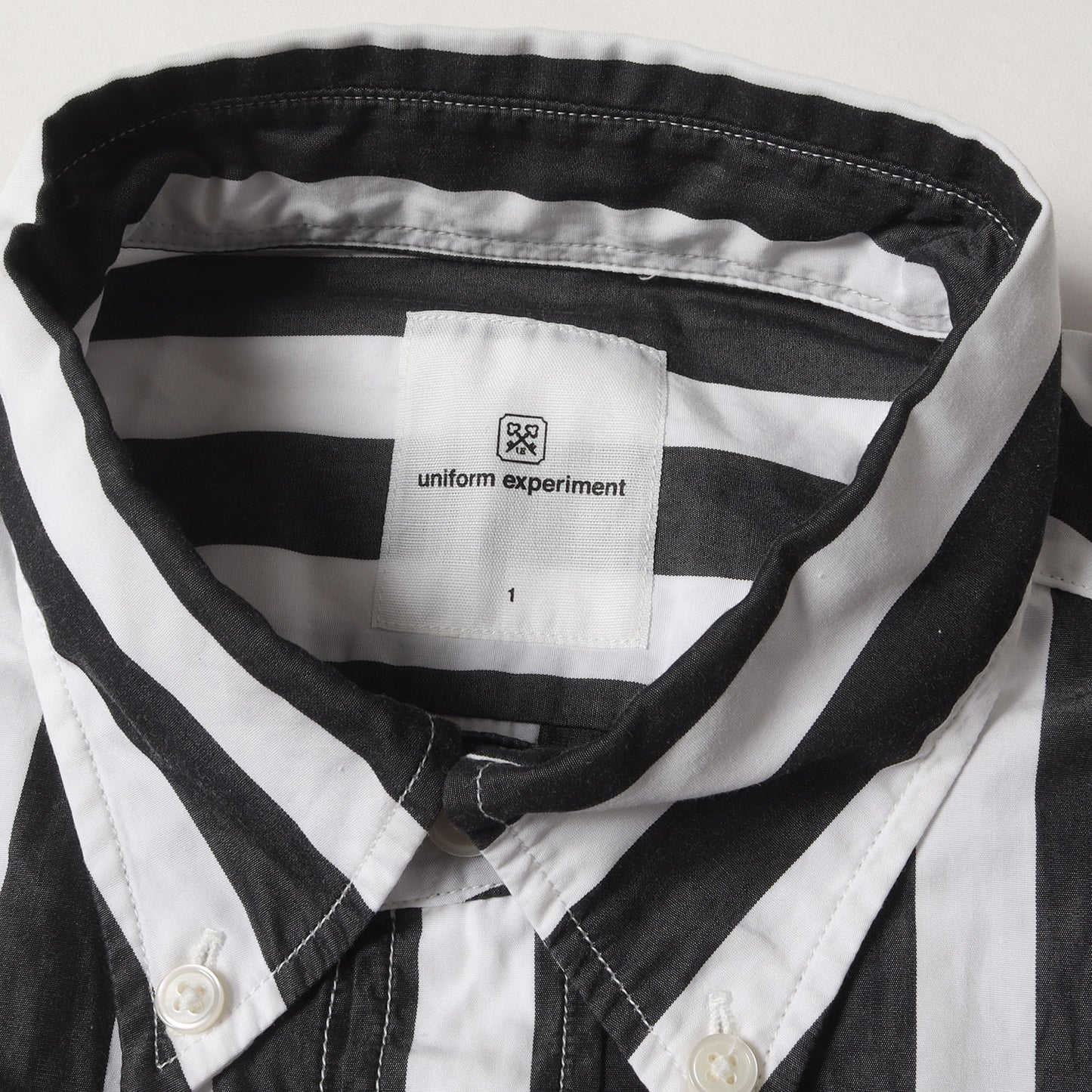 24SS ボールドストライプ ボタンダウンシャツ(BOLD STRIPE B.D SHIRT)
