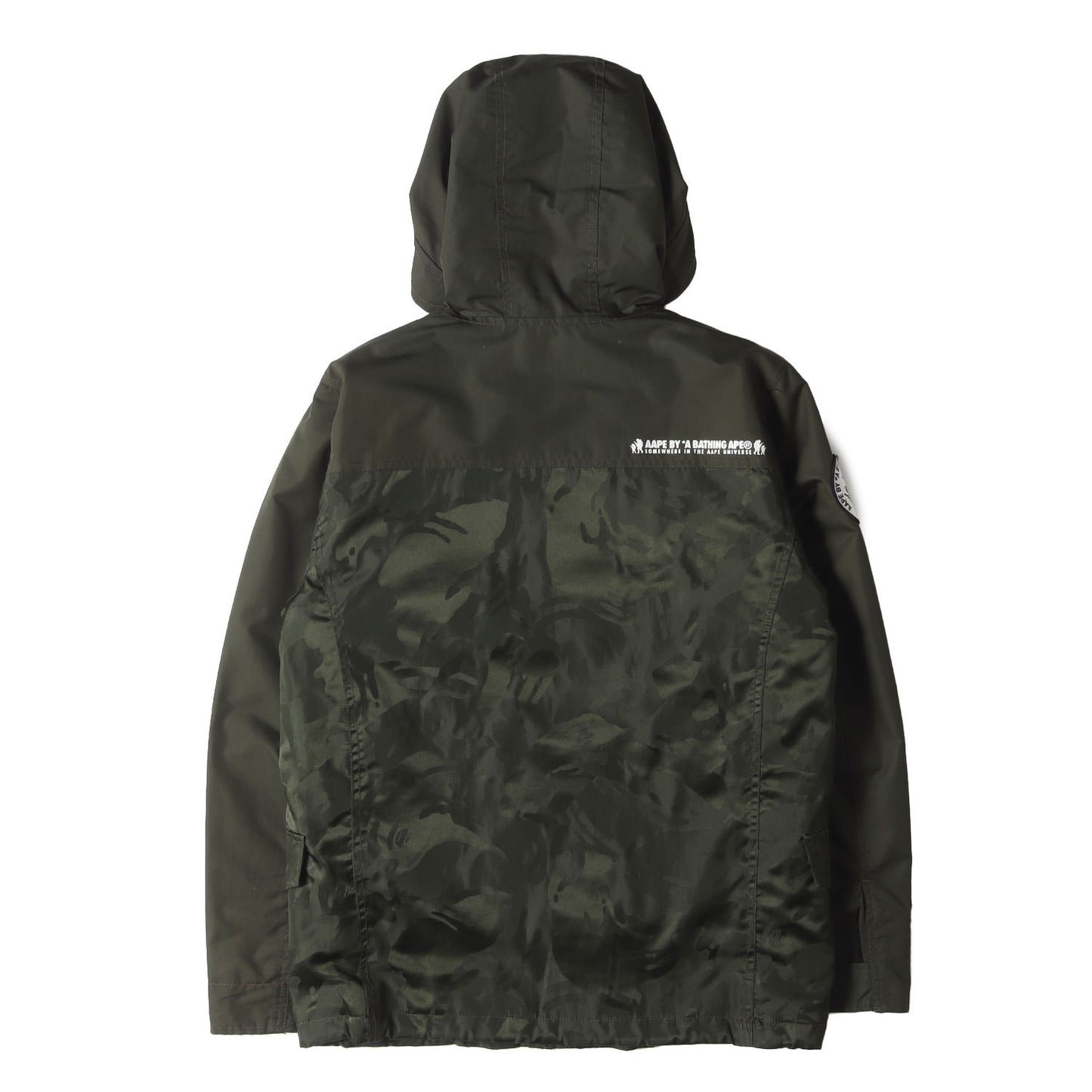 AAPE ジャガードカモ キルティングライナー付き M-65ジャケット