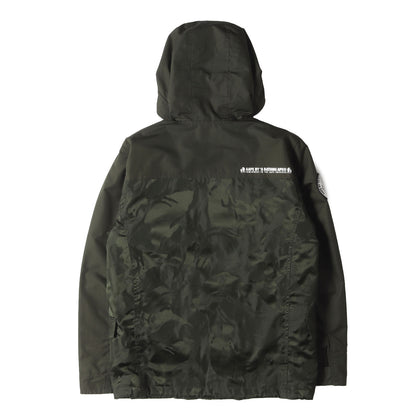 AAPE ジャガードカモ キルティングライナー付き M-65ジャケット