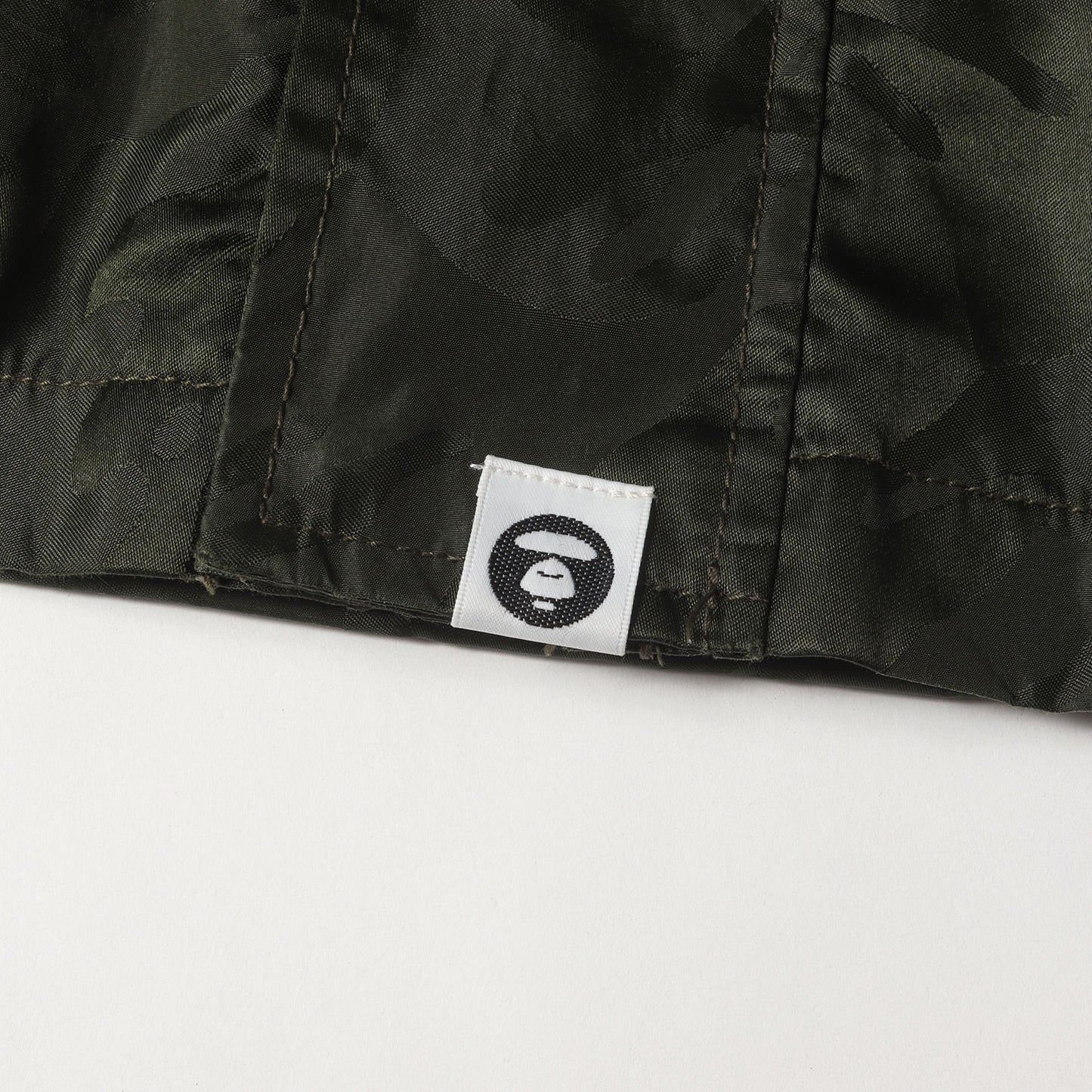 AAPE ジャガードカモ キルティングライナー付き M-65ジャケット