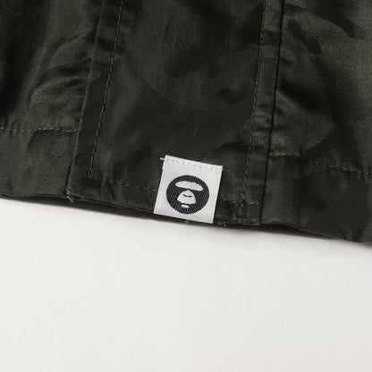 AAPE ジャガードカモ キルティングライナー付き M-65ジャケット