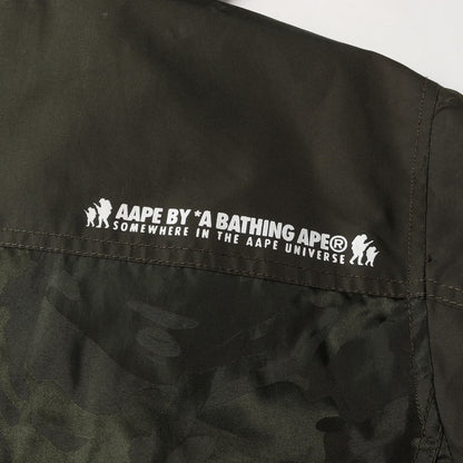 AAPE ジャガードカモ キルティングライナー付き M-65ジャケット