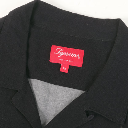 20AW フェイスグラフィック オープンカラー レーヨン 半袖シャツ(Blow Back Rayon S/S Shirt)