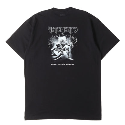 21SS ヘビーメタル グラフィック オーバーサイズ Tシャツ(Oversized Electric Logo Heavy Metal T-Shirt)