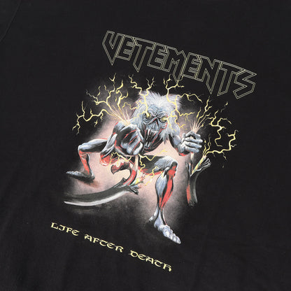 21SS ヘビーメタル グラフィック オーバーサイズ Tシャツ(Oversized Electric Logo Heavy Metal T-Shirt)