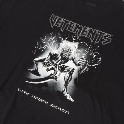 21SS ヘビーメタル グラフィック オーバーサイズ Tシャツ(Oversized Electric Logo Heavy Metal T-Shirt)