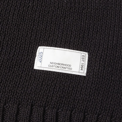 25SS サベージ クルーネック コットンニット セーター(SAVAGE CREWNECK SWEATER)