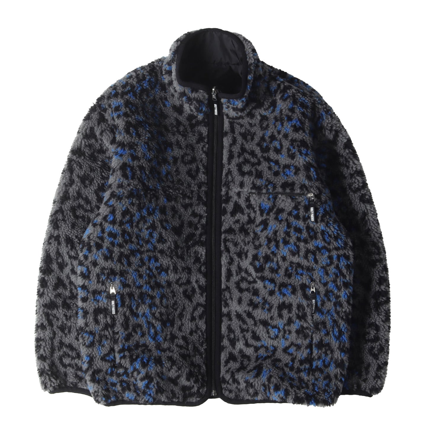 25AW レオパード柄 リバーシブル フリースボア ジャケット(REVERSIBLE LEOPARD BOA JACKET)