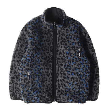25AW レオパード柄 リバーシブル フリースボア ジャケット(REVERSIBLE LEOPARD BOA JACKET)
