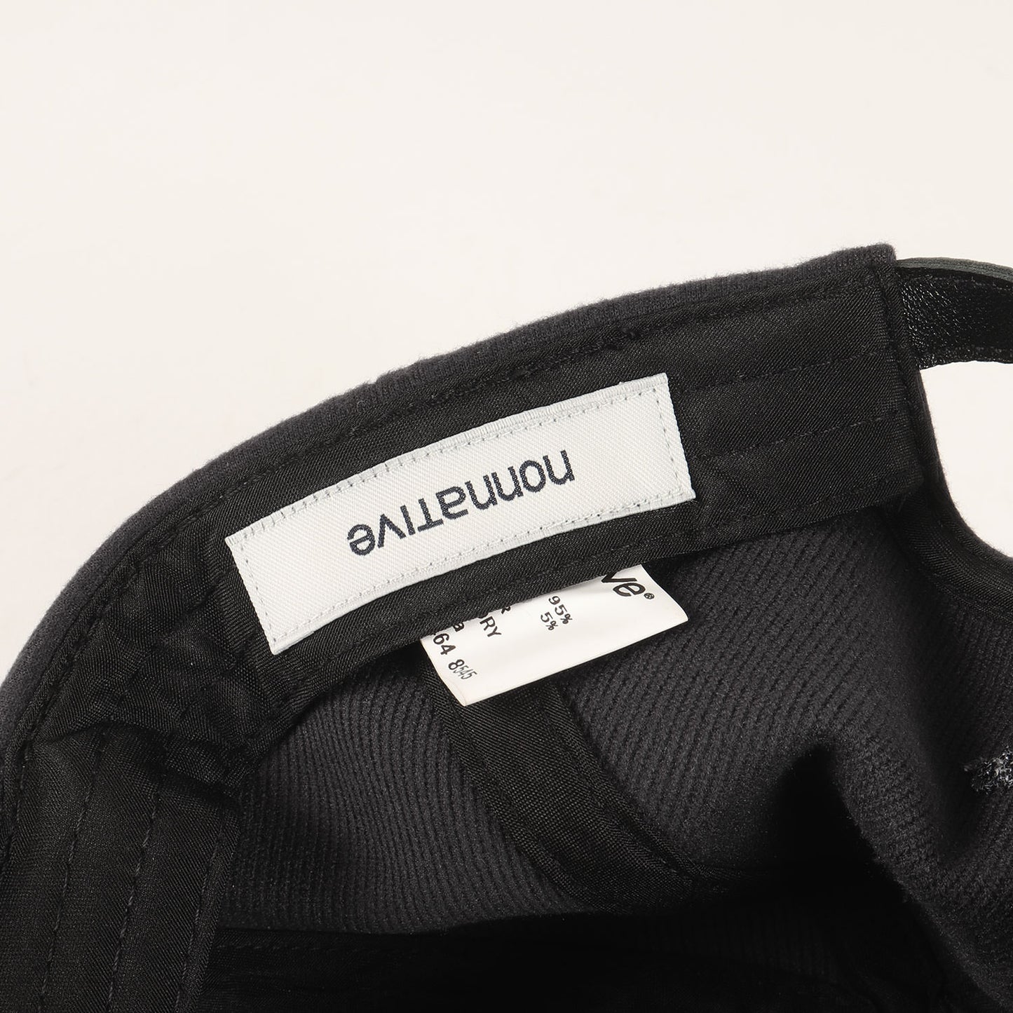 25AW ロゴ刺繍 6パネルキャップ(DWELLER 6P CAP that nonnative production 2)